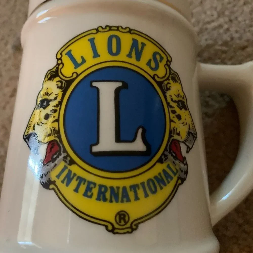 Lions International Lions Club Stein Mug